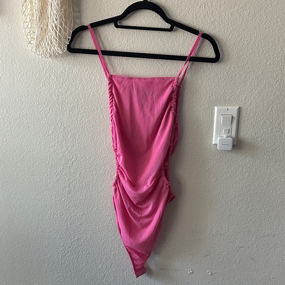 Pink Women's Bodysuit *example outfit next slide*
